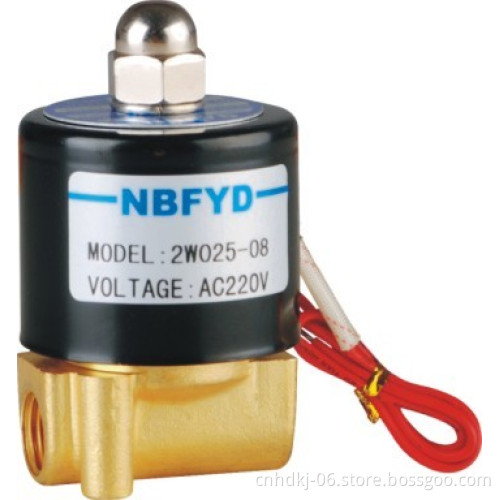 High speed gas control solenoid valve 2W025-08